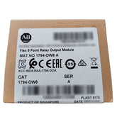 New Allen Bradley 1794-OW8 /A Flex 8 Point Relay Output Module Factory Sealed